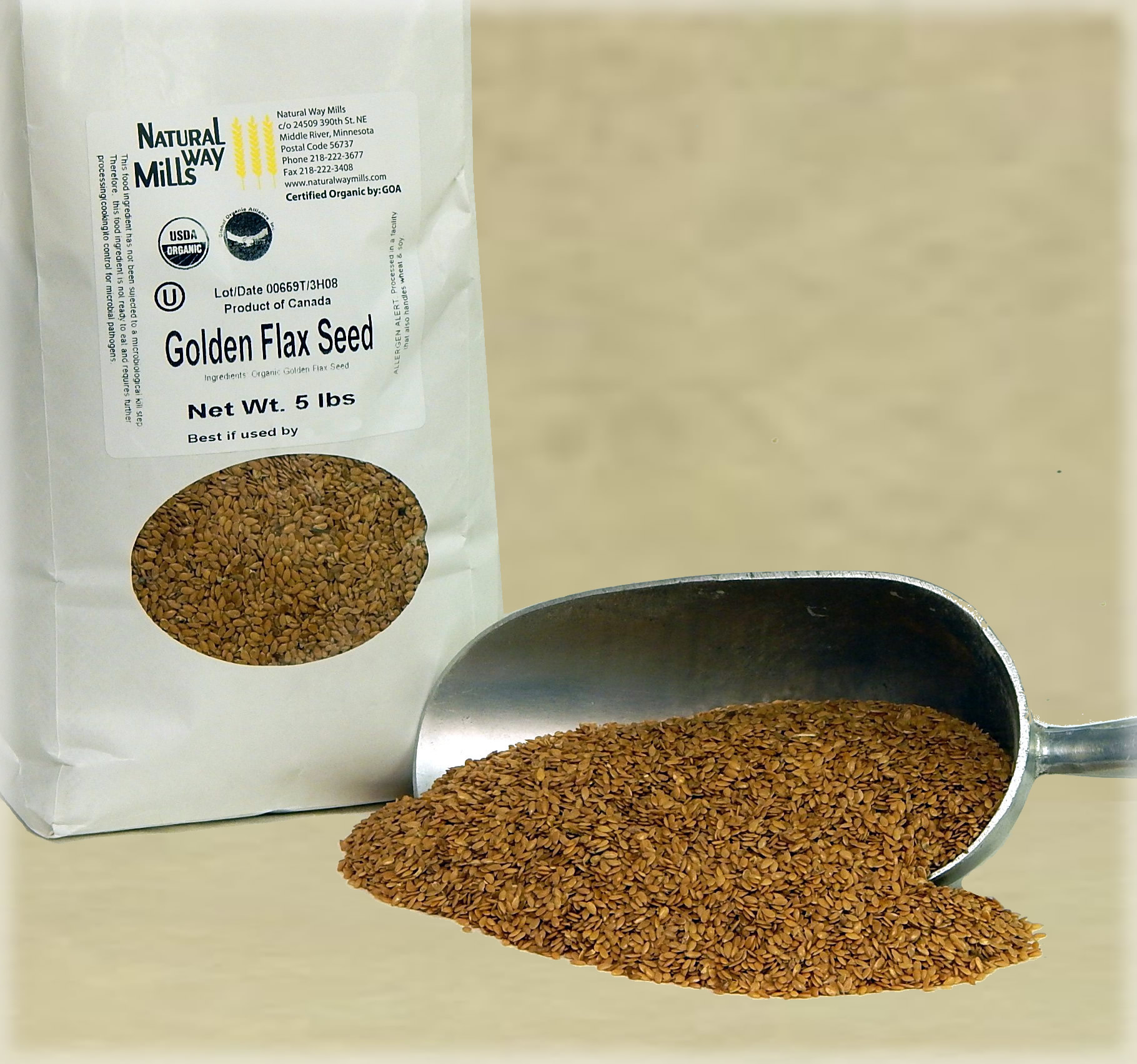 LINSEED GRAIN 8 oz