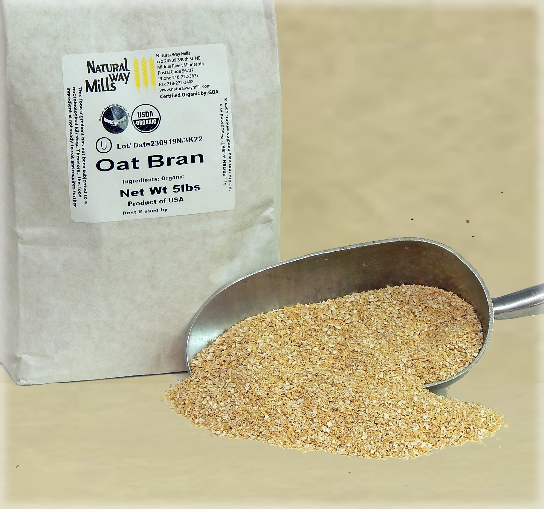 Organic Oat Bran