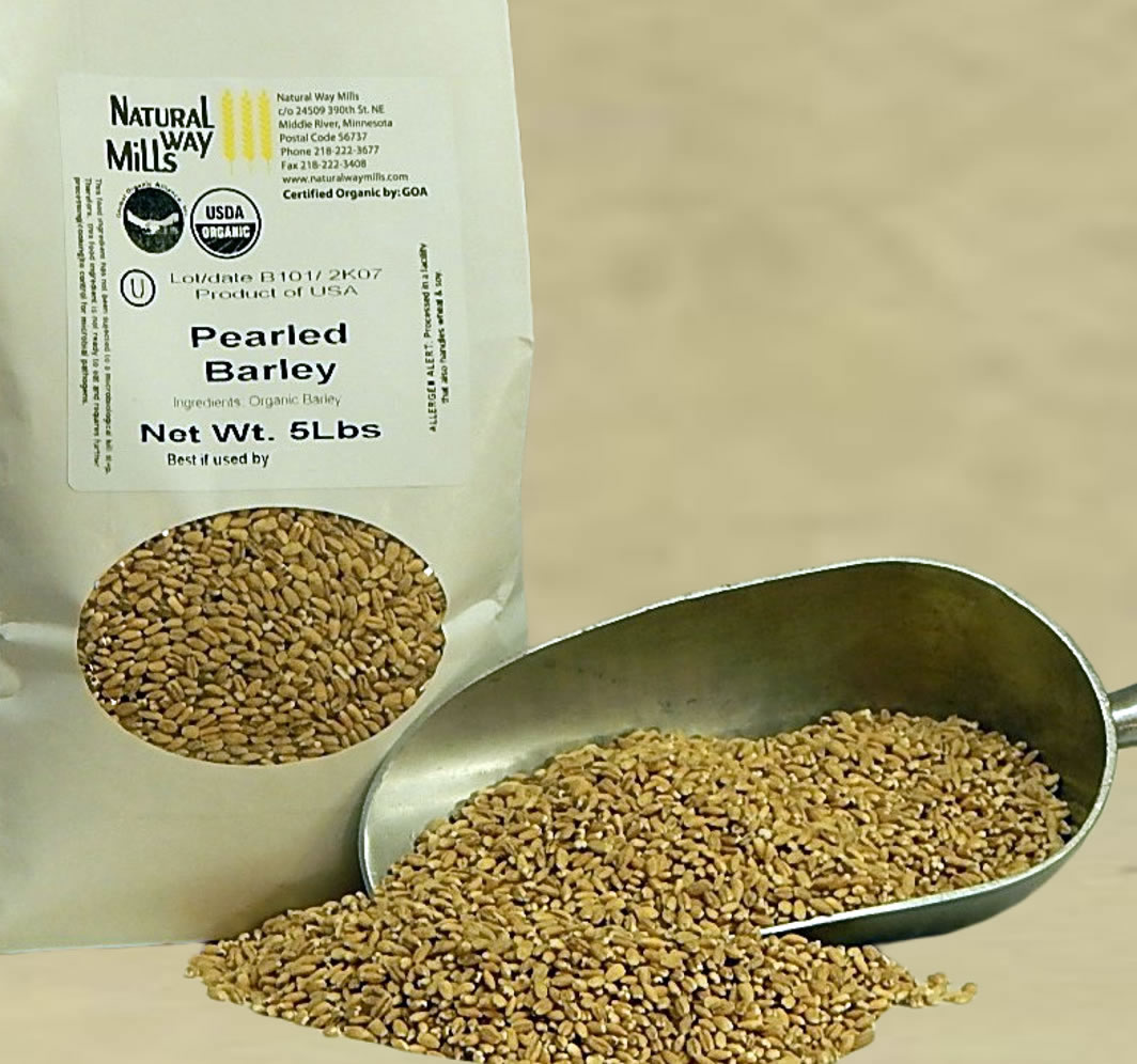 Organic Pearled Barley