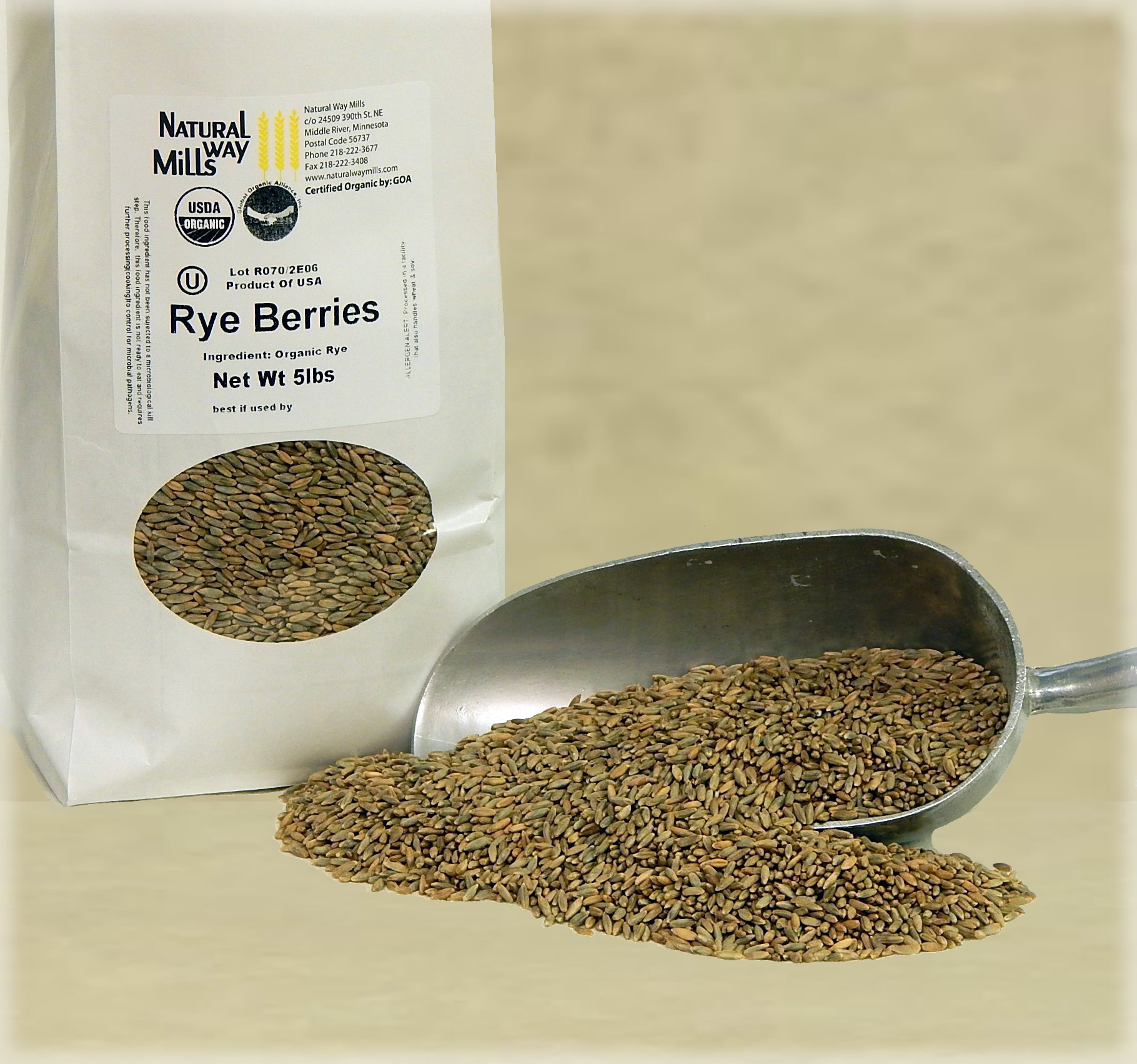 Organic Rye Berries