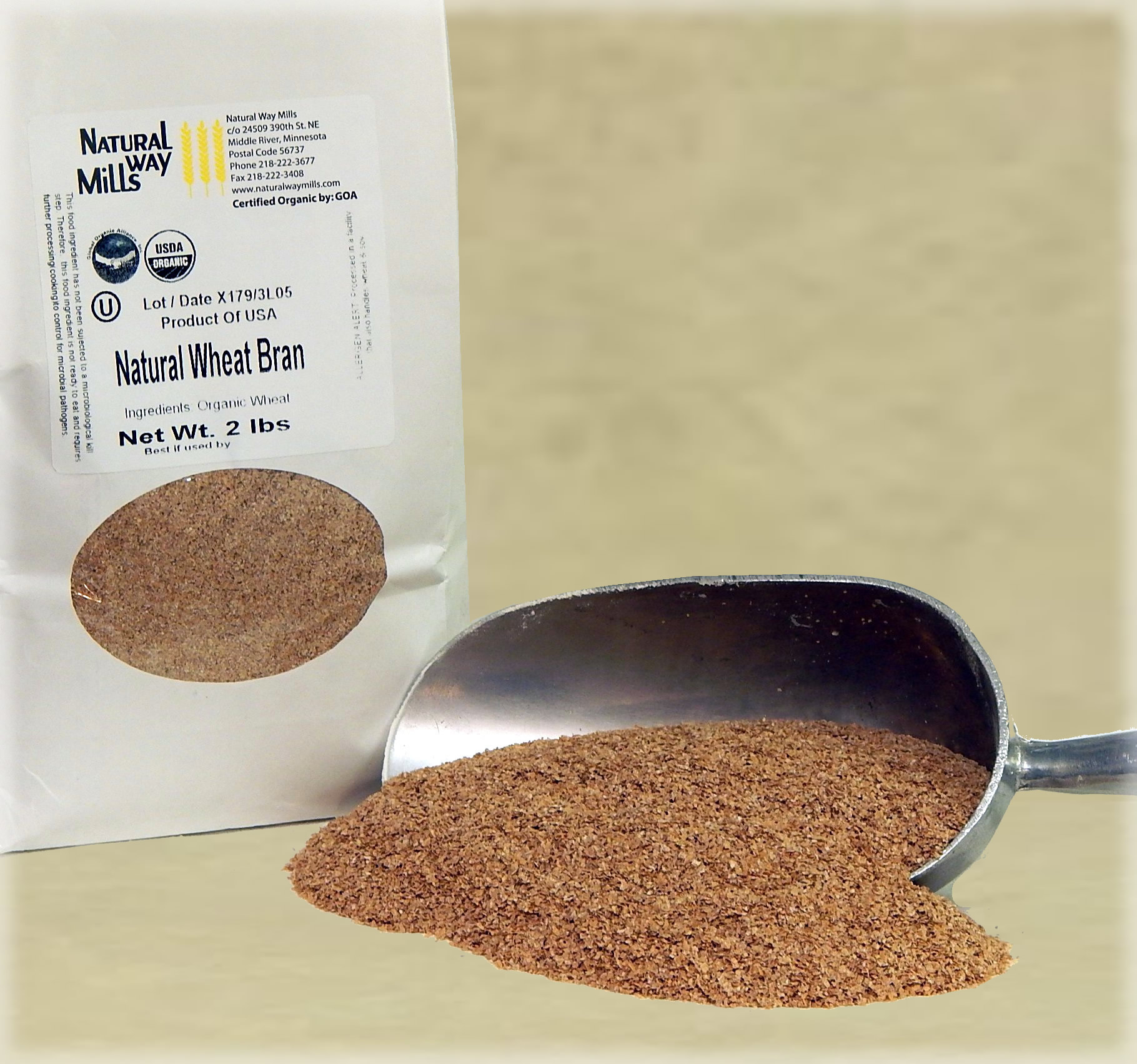 Organic Wheat Bran